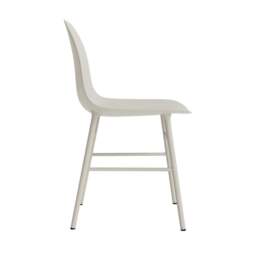 Normann Copenhagen Form Chair - Light Grey - Light Grey Legs Shell Colour: Light Grey, Leg Colour: Matching Shell Colour - thumbnail 3