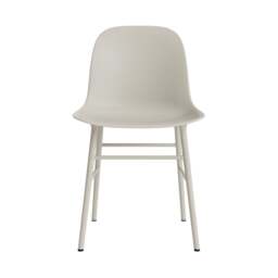 Normann Copenhagen Form Chair - Light Grey - Light Grey Legs Shell Colour: Light Grey, Leg Colour: Matching Shell Colour - thumbnail 2