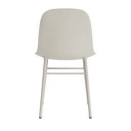 Normann Copenhagen Form Chair - Light Grey - Light Grey Legs Shell Colour: Light Grey, Leg Colour: Matching Shell Colour - thumbnail 4