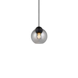 Halo Design Bubbles Mini Pendant Light - O 14cm - Smoke Size:  14cm, Colour: Smoke