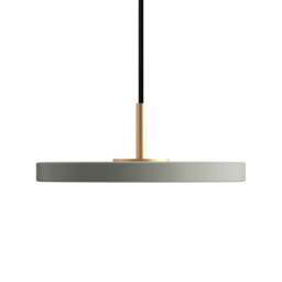 Umage Asteria Micro Pendant Light - Nuance Olive - Brass Top Colour: Nuance Olive, Asteria Detail: Brass - thumbnail 2