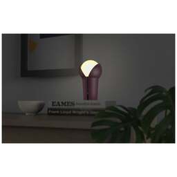 Innermost Bud Rechargeable Portable Lamp - Aubergine Colour: Aubergine - thumbnail 2