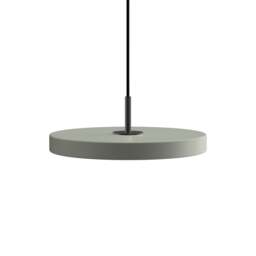 Umage Asteria Plus Pendant Lamp - Nuance Olive - Mini - Black Top Colour: Nuance Olive, Size: Mini, Style: Black - thumbnail 1