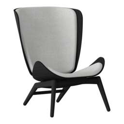 Umage The Reader Armchair - Black Oak - Sterling Colour: Sterling