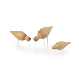 Normann Copenhagen Wooden Shorebird - Medium - White - thumbnail 2