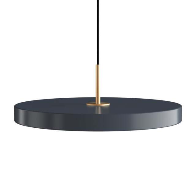 Umage Asteria Pendant Light - Anthracite Asteria Detail: Brass - image 1