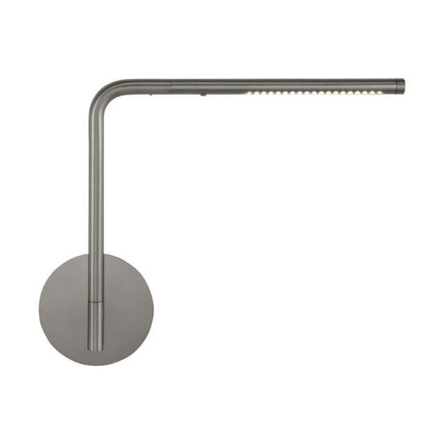Umage Omni Pivot Wall Lamp - Brushed Steel Colour: Brushed Steel - image 1
