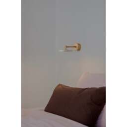 Umage Asteria Wall Light - Short - Pearl White - Hardwired Colour: Pearl White, Mounting: Hardwired - thumbnail 2