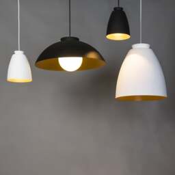 Innermost Chelsea 40 Pendant Light - White/Gold - thumbnail 3