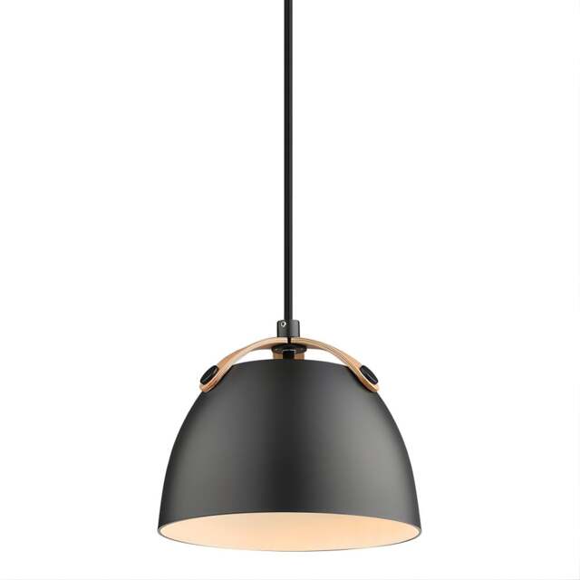 Halo Design Oslo Pendant Lamp - O 16cm - Black Size:  16cm, Colour: Black - image 1