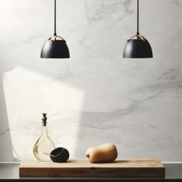 Halo Design Oslo Pendant Lamp - O 16cm - Black Size:  16cm, Colour: Black - thumbnail 2