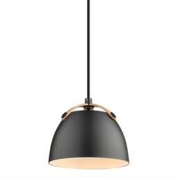 Halo Design Oslo Pendant Lamp - O 16cm - Black Size:  16cm, Colour: Black