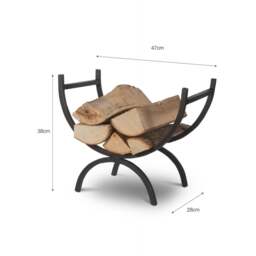Garden Trading Wrought Iron Log Holder - thumbnail 3
