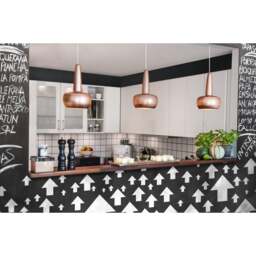 Umage Clava Pendant Light Shade - Brushed Copper with White Rosette Cord Set With or Without Cord Set: With White Rosette Cord Set - thumbnail 2
