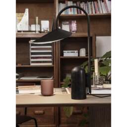 Ferm Living Arum Marble Table Lamp - Black - thumbnail 3