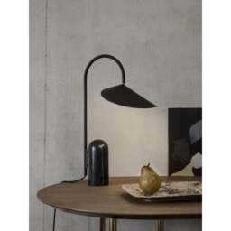 Ferm Living Arum Marble Table Lamp - Black - thumbnail 2