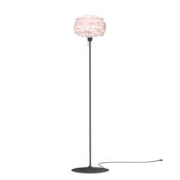 Umage Eos Floor Lamp - Light Rose Feather Eos Mini/Black Sante Stand - thumbnail 1