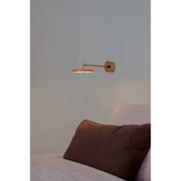 Umage Asteria Wall Light - Long - Nuance Orange - Hardwired Colour: Nuance Orange, Mounting: Hardwired - thumbnail 4