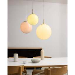 Halo Design Candy Ball Pendant Light - O 25cm - Rose Size: O 25cm, Colour: Rose - thumbnail 3