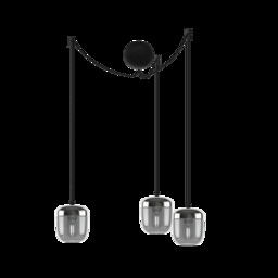 Umage Acorn Pendant Light - Smoked Glass /Steel with Bulb Bulb Option: With Bulb - thumbnail 7