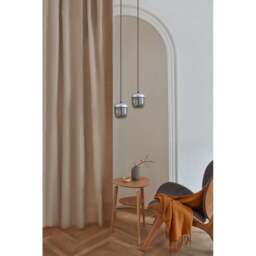 Umage Acorn Pendant Light - Smoked Glass /Steel with Bulb Bulb Option: With Bulb - thumbnail 4