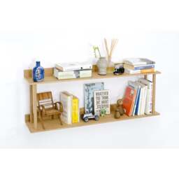 Wireworks Platform 2 Wall Shelf - Oak - thumbnail 6