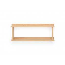 Wireworks Platform 2 Wall Shelf - Oak - thumbnail 1