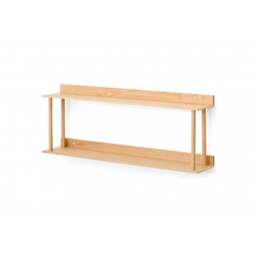 Wireworks Platform 2 Wall Shelf - Oak - thumbnail 2