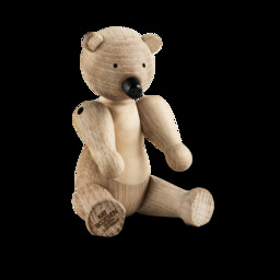 Kay Bojesen Wooden Bear Figurine - Small - Oak &amp Maple