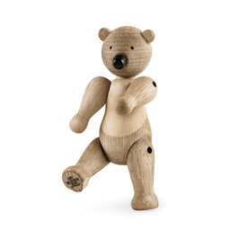 Kay Bojesen Wooden Bear Figurine - Small - Oak & Maple - thumbnail 3
