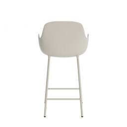 Normann Copenhagen Form Bar Armchair - 65cm - Light Grey Shell Colour: Light Grey - thumbnail 4