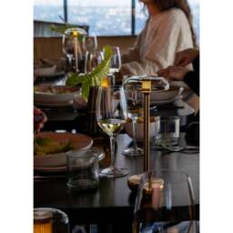 Humble Air Wireless Table Light - Gold - Smoked Shade - thumbnail 4