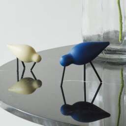 Normann Copenhagen Wooden Shorebird - Small - Pale Yellow - thumbnail 3