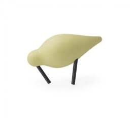 Normann Copenhagen Wooden Shorebird - Small - Pale Yellow - thumbnail 1