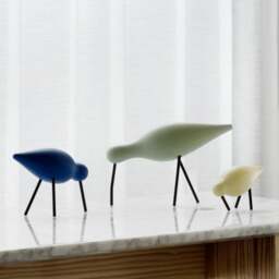 Normann Copenhagen Wooden Shorebird - Small - Pale Yellow - thumbnail 2