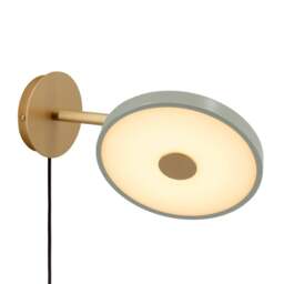 Umage Asteria Wall Light - Short - Nuance Olive Colour: Nuance Olive, Mounting: Not Hardwired - thumbnail 1