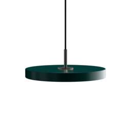 Umage Asteria Plus Pendant Lamp - Forest Green - Mini - Black Top Colour: Forest Green, Size: Mini, Style: Black