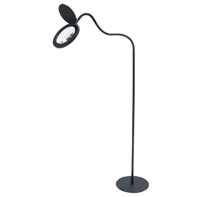 Halo Design Magni Floor Lamp - O25cm H13cm - Black - 3x Magnification - image 1