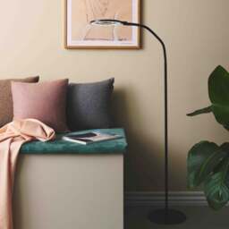 Halo Design Magni Floor Lamp - O25cm H13cm - Black - 3x Magnification - thumbnail 2