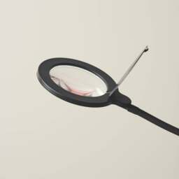 Halo Design Magni Floor Lamp - O25cm H13cm - Black - 3x Magnification - thumbnail 4