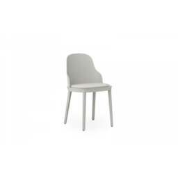 Normann Copenhagen Allez Chair - Warm Grey - Polypropylene Legs - Warm Grey/MLF20 Indoor Upholstered Seat Colour: Warm Grey, Leg Colour: Polypropylene - thumbnail 2