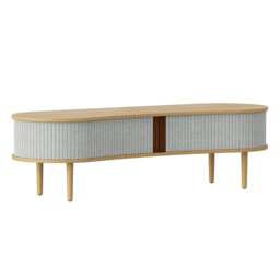 Umage Audacious TV Bench - Oak - Sterling Colour: Sterling - thumbnail 1