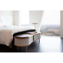 Umage Audacious TV Bench - Oak - Sterling Colour: Sterling - thumbnail 4