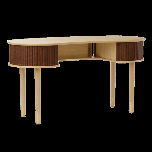 Umage Audacious Desk - Oak - Hazlenut Colour: Hazelnut - image 1
