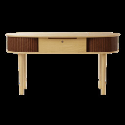 Umage Audacious Desk - Oak - Hazlenut Colour: Hazelnut - thumbnail 3