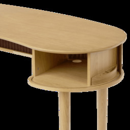 Umage Audacious Desk - Oak - Hazlenut Colour: Hazelnut - thumbnail 5
