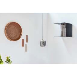 Umage Acorn Pendant Light Shade - Smoked Glass/Steel Bulb Option: Without Bulb - thumbnail 5