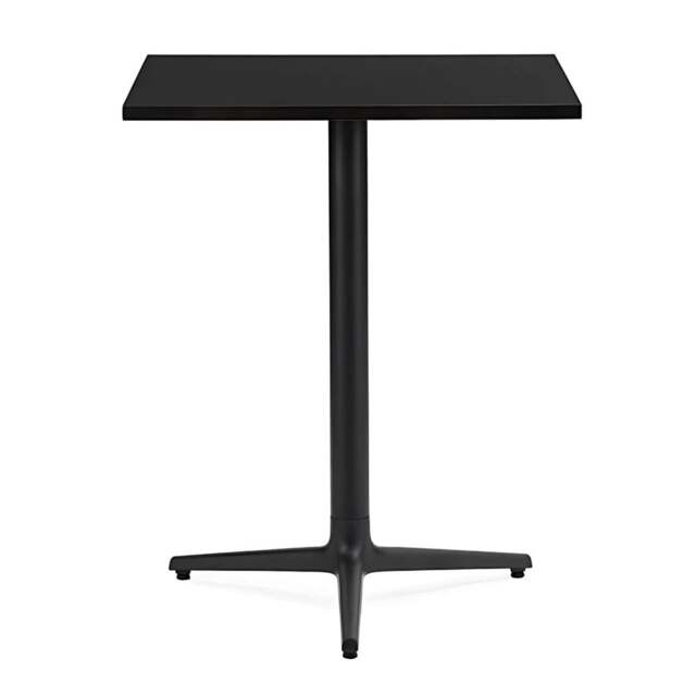 Normann Copenhagen Allez Square Cafe Table - 3 Leg - H75 60 x 60 cm - Black Oak Tabletop Colour: Black Oak