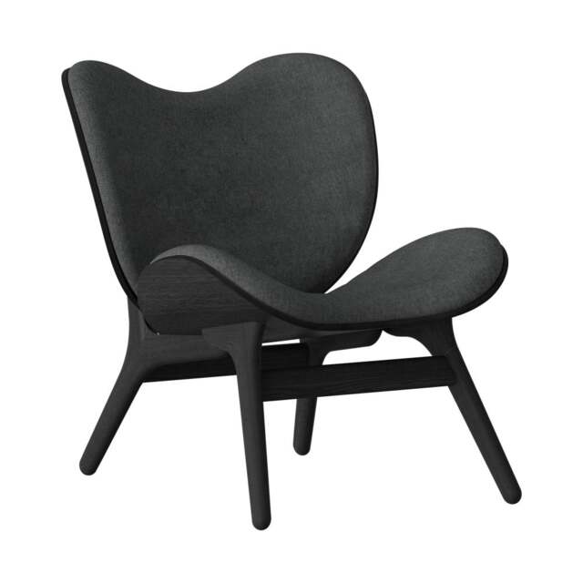 Umage A Conversation Piece Armchair - Low - Black Oak - Shadow Colour: Shadow - image 1