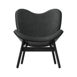 Umage A Conversation Piece Armchair - Low - Black Oak - Shadow Colour: Shadow - thumbnail 2